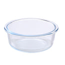 Bergner BG-25027-RD 400ml boroszilikát üveg ételtároló