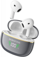 Borofone BW30 Cheerful TWS Bluetooth fülhallgató BT5.3, LCD kijelző