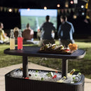 Bevy Cool bár kerti italtartó asztal cappuccino