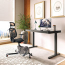 VELSEN íróasztal elektromos magasságállítással, vezérlőpanellel 120x60 cm fekete