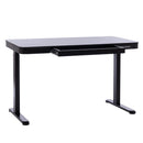 VELSEN íróasztal elektromos magasságállítással, vezérlőpanellel 120x60 cm fekete