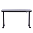 VELSEN íróasztal elektromos magasságállítással, vezérlőpanellel 120x60 cm fekete