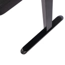 VELSEN íróasztal elektromos magasságállítással, vezérlőpanellel 120x60 cm fekete