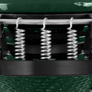 Kerámia faszéngrill oldalpolcokkal, 57 cm ráccsal