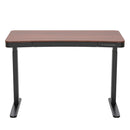 HOORN íróasztal elektromos magasságállítással, vezérlőpanellel 120x60 cm fekete-dió