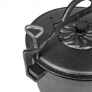 Öntöttvas edény lábakkal 5 literes