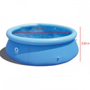 Kerek felfújható peremű medence 2,4x0,63 m
