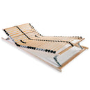 vidaXL 7 zónás 28 léces ágyrács 70 x 200 cm