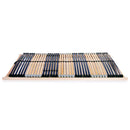 vidaXL 7 zónás 42 léces ágyrács 100 x 200 cm