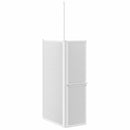 4 paneles összehajtható L formájú kádparaván 70 x 120 x 137 cm