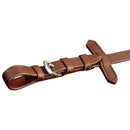 Bőr kantár és zabla méret: Poni barna