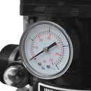 vidaXL kék medence-homokszűrő 6-állású szeleppel 460 mm