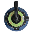 vidaXL kék medence-homokszűrő 6-állású szeleppel 460 mm