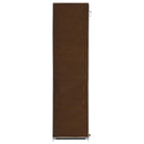 vidaXL barna szövet ruhaszekrény rekeszekkel és rudakkal 150x45x175cm