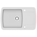 vidaXL fehér, egymedencés gránit mosogatótálca