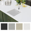 vidaXL fehér, egymedencés gránit mosogatótálca