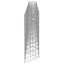 vidaXL horganyzott acél gabion fal 450 x 30 x 100 cm