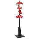 vidaXL karácsonyi utcai lámpa Mikulással LED 180 cm