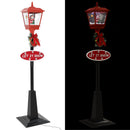 vidaXL karácsonyi utcai lámpa Mikulással LED 180 cm