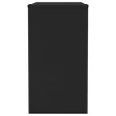 vidaXL fekete szerelt fa íróasztal 90 x 40 x 72 cm