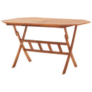 vidaXL tömör akácfa összecsukható kerti asztal 135 x 85 x 75 cm