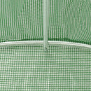 vidaXL melegház 45 m² 15 x 3 x 2 m