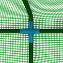 vidaXL 0,5 m²-es acélvázas melegház 1 x 0,5 x 1,9 m