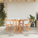 vidaXL tömör tíkfa lehajtható lapú kerti asztal 120 x 70 x 75 cm
