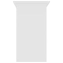 vidaXL fehér szerelt fa íróasztal 80 x 45 x 74 cm