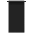 vidaXL fekete szerelt fa íróasztal 80 x 45 x 74 cm