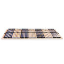 vidaXL 2 db 7 zónás 42 léces ágyrács 70 x 200 cm