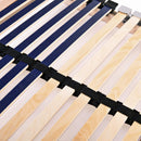 vidaXL 2 db 7 zónás 42 léces ágyrács 70 x 200 cm