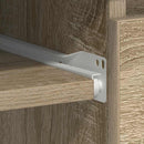 vidaXL sonoma tölgy színű szerelt fa íróasztal 90 x 45 x 76 cm