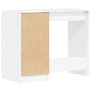 vidaXL fehér magasfényű szerelt fa íróasztal 90 x 45 x 76 cm