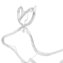 vidaXL rénszarvasok és szán kültéri karácsonyi dekoráció 576 LED-del