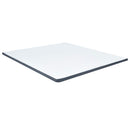vidaXL sötétszürke rugós szövetágy 200 x 200 cm