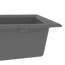 vidaXL Konyhai mosogató Szürke 79 x 50 x 31 cm Gránit