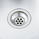 vidaXL ezüst rozsdamentes acél dupla konyhamosogató 1200x500x155 mm