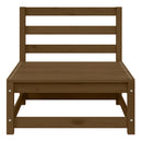 vidaXL 2 részes mézbarna tömör fenyőfa kerti ülőgarnitúra