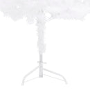 vidaXL fehér PVC sarok műkarácsonyfa 240 cm