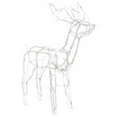 vidaXL 3 részes karácsonyi rénszarvas díszvilágítás 229 LED-del