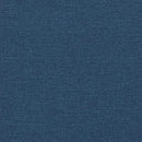 vidaXL kék szövet hintaszék lábtartóval