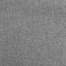 vidaXL világosszürke szövet felállást segítő masszázsfotel