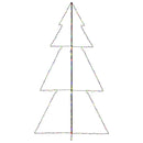 vidaXL 300 LED-es beltéri/kültéri kúp alakú karácsonyfa 120 x 220 cm