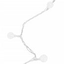 vidaXL gömb alakú 8 funkciós hideg fehér tündérfényfüzér 200 LED 20 m