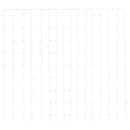 vidaXL 8 funkciós kék fényfüggöny 300 LED-del 3 x 3 m