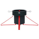 vidaXL zöld és piros karácsonyfatalp 46 x 46 x 19 cm