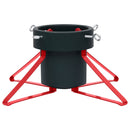 vidaXL zöld és piros karácsonyfatalp 46 x 46 x 19 cm