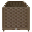 vidaXL polipropilén magaságyás 160 x 40 x 38 cm