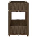 vidaXL polipropilén magaságyás 80 x 40 x 71 cm